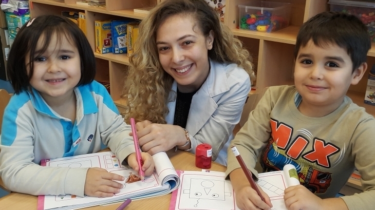 Bornova Okyanus Koleji Yunuslar Grubu Öğrencileri Cookie Dersinde