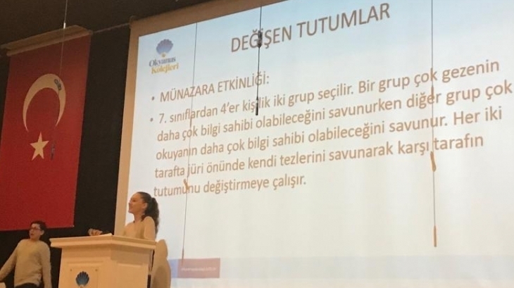 Bornova Okyanus Ortaokulunda Kişisel Gelişim Dersine Aralık Ayında da Devam Edildi