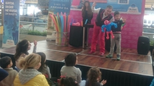 İncek Okyanusta Bubble Show