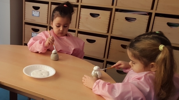 Çekmeköy Okyanus Okul Öncesi Çiçekler Grubu Bilingual Dersinde