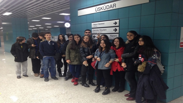 e-Twinning Grubu'nun Marmaray Turu