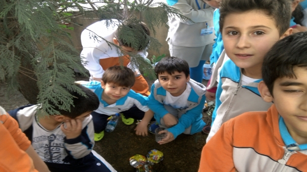 Eko Okul Etkinliğinde Gömü Deneyi
