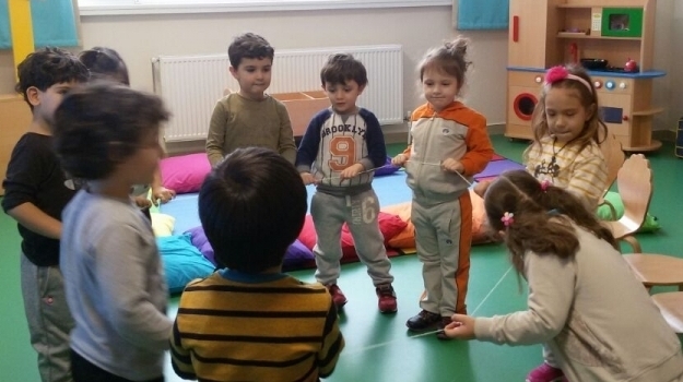 Eryaman Okul Öncesi Bölümü Balıklar Grubu Fastrackids  Dersinde