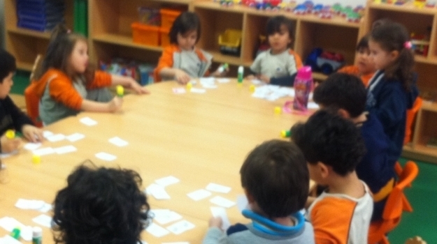 Eryaman Okul Öncesi Bölümü Balıklar Grubu Fastrackids Dersinde
