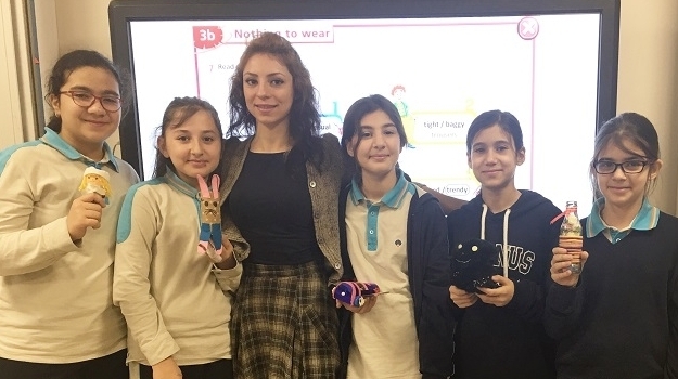 Eryaman Okyanus 6-A Sınıfı Öğrencileri Atık Malzemelerden Oyuncak Yaptılar