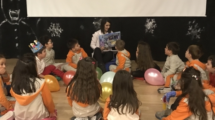 Eryaman Okyanus Koleji İlkokul Kademesi 1. Sınıflar Kitap Okuma Etkinliği