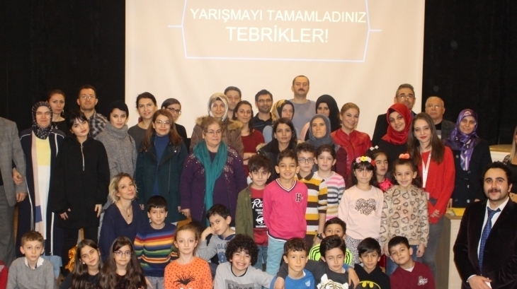Eryaman Okyanus Koleji İlkokul Kademesi 3. Sınıf Öğrencileri ve Velileri Bilgi Yarışmasında