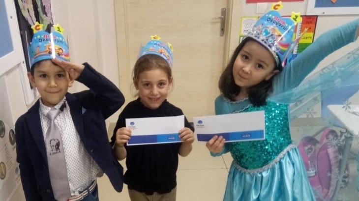 Eryaman Okyanus Koleji İlkokul Kademesi 1.Sınıflar 'Artık Okuyorum' Etkinliği