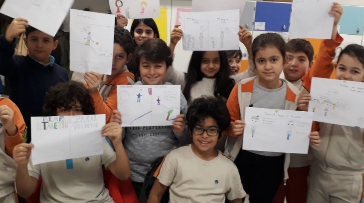 Eryaman Okyanus Koleji İlkokul Kademesi Ocak Ayı ''Değerlerimle Değerliyim'' Etkinliği