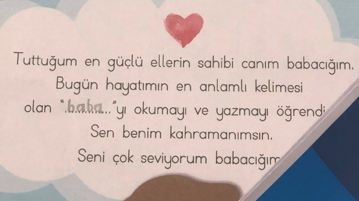 Eryaman Okyanus Koleji Öğrencilerinden  Babalarına Sürpriz Mektup
