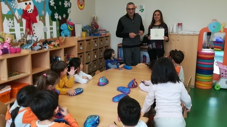 Eryaman Okyanus Koleji Okul Öncesi Bölümü Bulutlar Sınıfı Aile Katılımı Etkinliğinde