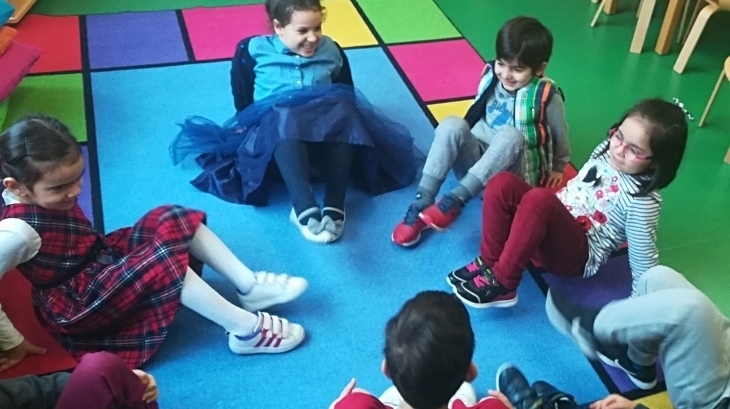 Eryaman Okyanus Koleji Okul Öncesi Bölümü Bulutlar Sınıfı Oyun Etkinliğinde