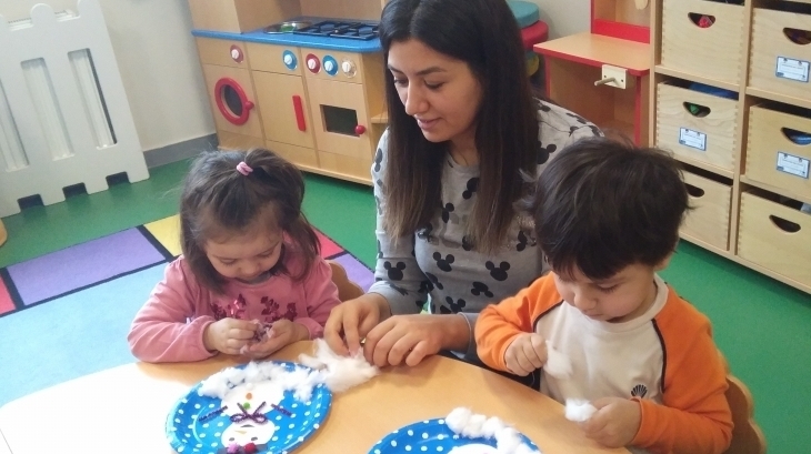 Eryaman Okyanus Koleji Okul Öncesi Bölümü Rüzgar Grubu Aile Katılımı Etkinliğinde