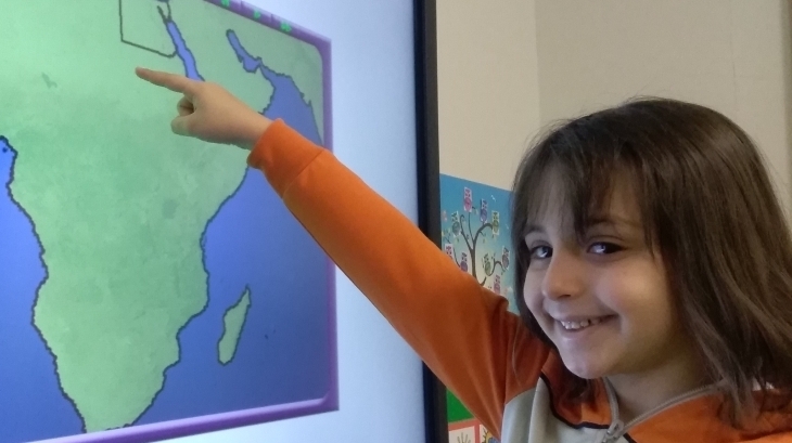 Eryaman Okyanus Koleji Okul Öncesi Bölümü Ay Grubu Öğrencileri Fastrackids Dersinde