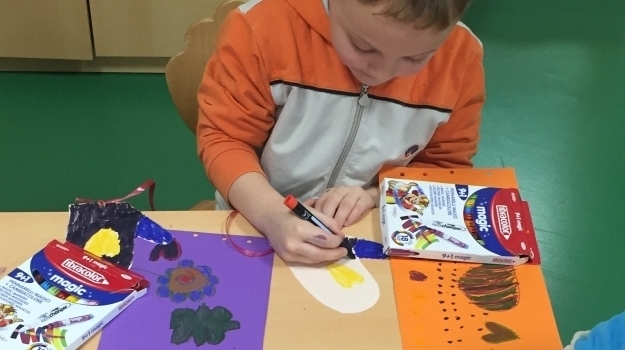 Eryaman Okyanus Okul Öncesi Gezegenler Sınıfı Sanat Etkinliğinde