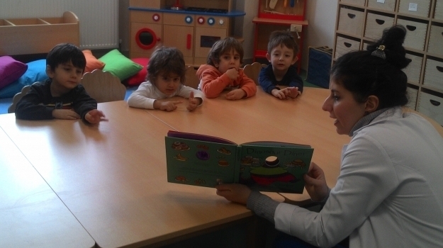 Eryaman Okul Öncesi Çiçekler Sınıfı İngilizce Dersinde