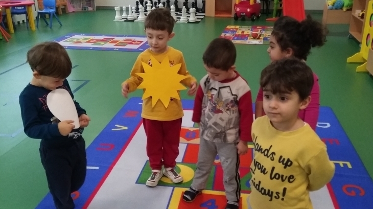 Eryaman Okyanus Koleji Okul Öncesi Kademesi Çiçekler Sınıfı  Drama Etkinliğinde