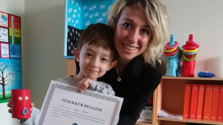 Eryaman Okyanus Koleji Okul Öncesi Kademesi Çiçekler Sınıfı Aile Katılımı Etkinliğinde