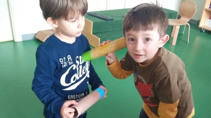 Eryaman Okyanus Koleji Okul Öncesi Kademesi Çiçekler Sınıfı Fen Doğa Etkinliğinde