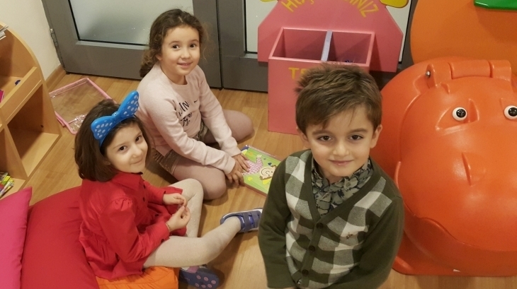 Fatih Okyanus Koleji Okul Öncesi Bulutlar Grubu Oyun Dersinde