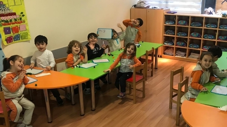 Fatih Okyanus Koleji Okul Öncesi Yıldızlar Grubu Okuma Yazmaya Hazırlık Dersinde