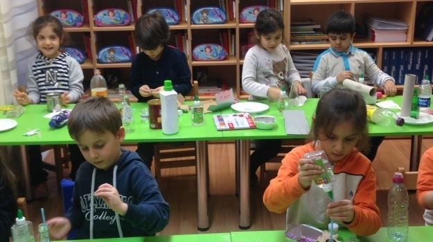 Fatih Okyanus Koleji Okul Öncesi Yıldızlar Grubu Proje Dersinde