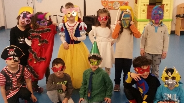 İncek Okyanus Güneş Grubu Öğrencilerinin Kostüm ve Maske Partisi