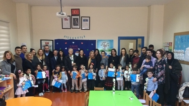 Güneşli Okul Öncesi Miniklerinin Karne Heyecanı
