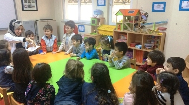 Güneşli Okyanus Koleji Okul Öncesi Balıklar Grubu Fen ve Doğa Etkinliğinde