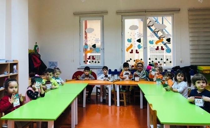 Güneşli Okyanus Koleji Okul Öncesi Çiçekler Grubu Aile Katılım Etkinliğinde