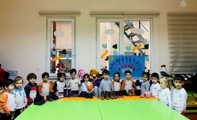 Güneşli Okyanus Koleji Okul Öncesi Çiçekler Grubu Fen ve Doğa Dersinde