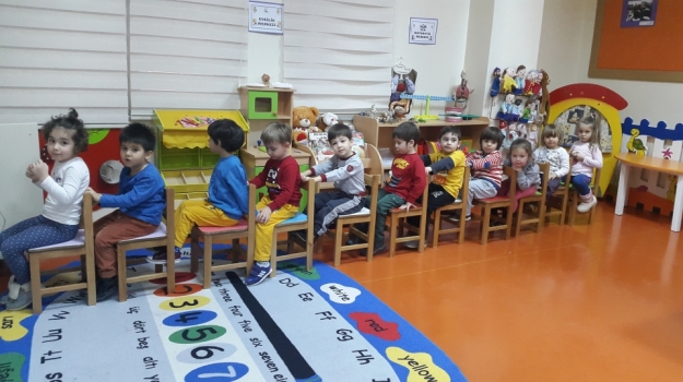 Güneşli Okyanus Koleji Okul Öncesi Çiçekler Grubu Temizlik Kurallarını Öğreniyor
