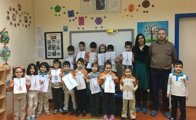 Güneşli Okyanus Koleji Okul Öncesi Gezegenler Grubu Aile Katılımı Etkinliğinde