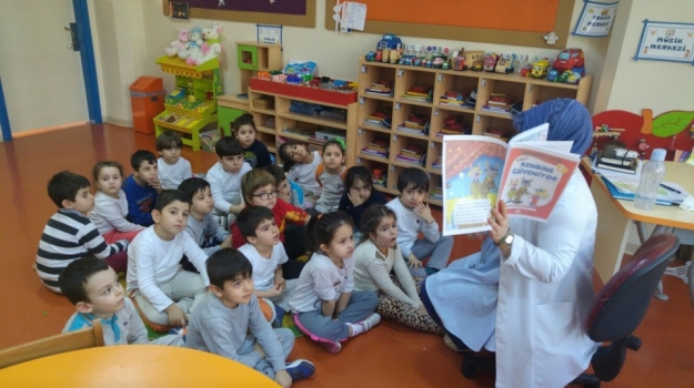 Güneşli Okyanus Koleji Okul Öncesi Gökkuşağı Grubu Sosyal Beceri Etkinliğinde