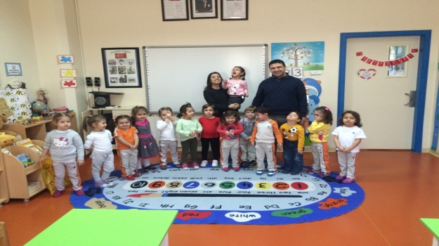 Güneşli Okyanus Koleji Okul Öncesi Rüzgarlar Grubu Gezegenleri Öğreniyor