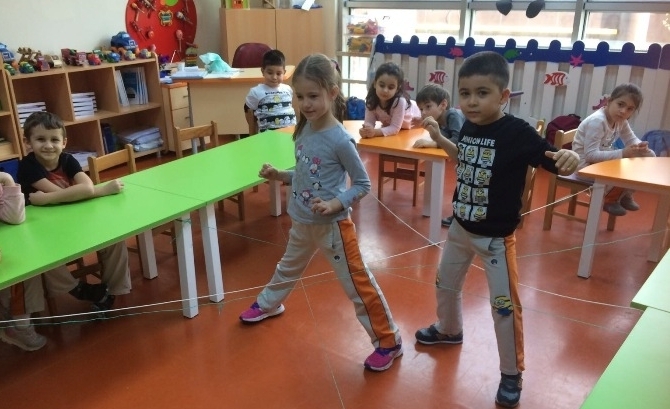 Güneşli Okyanus Koleji Okul Öncesi Yıldızlar Grubu Oyun Etkinliğinde