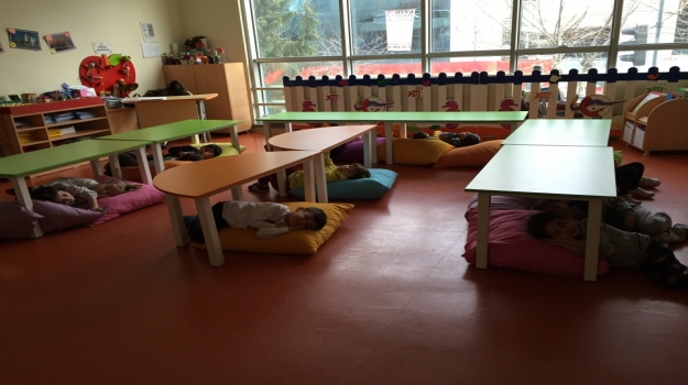 Güneşli Okyanus Koleji Okul Öncesi Yıldızlar Grubu Hayallerini Resmediyor