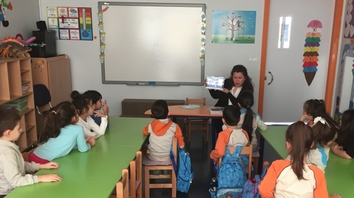 Halkalı Okul Öncesi  Ay Grubunda Misafir Var