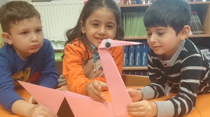 Halkalı Okul Öncesi Yıldızlar Grubunda Misafir Var.