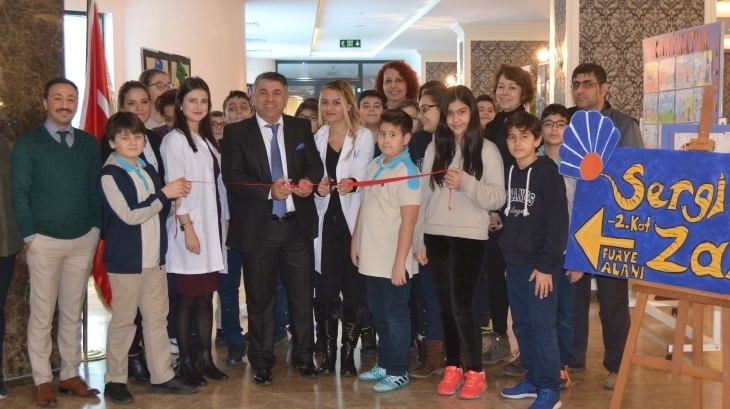 Halkalı Okyanus Koleji Öğrencilerinden Dönem Sonu Sergisi