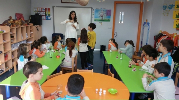 Halkalı Okyanus Koleji Okul Öncesi Ay Grubu Öğrencileri Aile Katılımında.