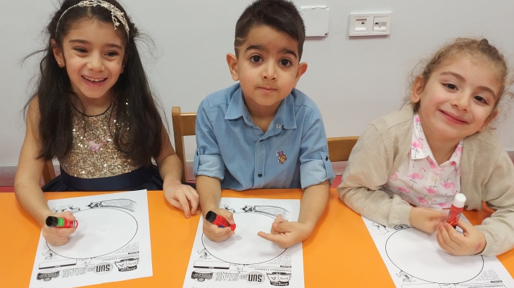Halkalı Okyanus Koleji Okul Öncesi Güneş Grubu Mad Science Etkinliğinde