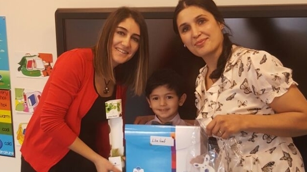 İncek Okul Öncesi İnciler Grubu 1.Dönem Başarı Belgelerini Aldılar