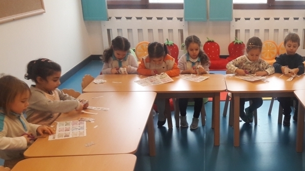 İncek Okyanus Anaokulu Yıldızlar Grubu Fastrackids Dersinde
