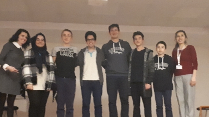 İncek Okyanus Koleji'nde "4 Pictures 1 Word" Yarışması