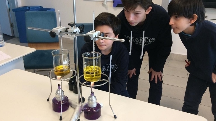 İncek Okyanus Kolejinde LUS(Laboratuvar Uygulama Sınavı) Yapıldı