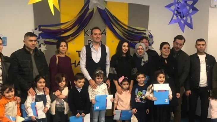 İncek Okyanus Koleji Öğrencileri 1. Dönem Başarı Belgelerini Almanın Heyecanını Yaşadılar.