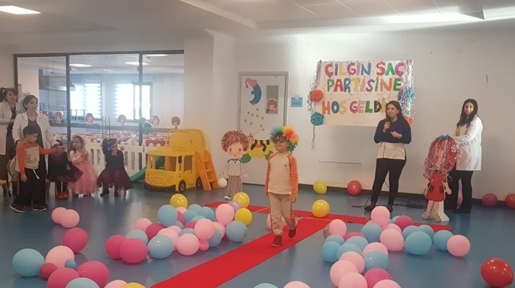 İncek Okyanus Okul Öncesi Çılgın Saç Partisi'nde