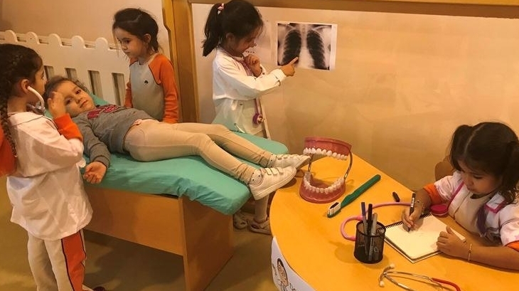 Kemerburgaz Okyanus Koleji Yunuslar Grubu Öğrencileri Meslekleri Öğreniyor