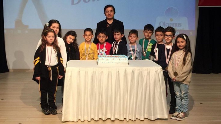 1.Sınıf Öğrencileri "Artık Okuyorum" Etkinliği ile Madalyalarını Aldılar